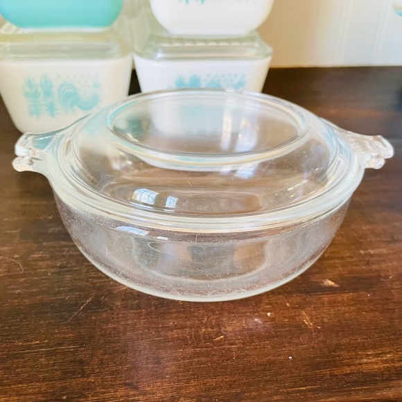 Pyrex Other - Vintage Pyrex 019 Clear Covered Casserole Dish❤️